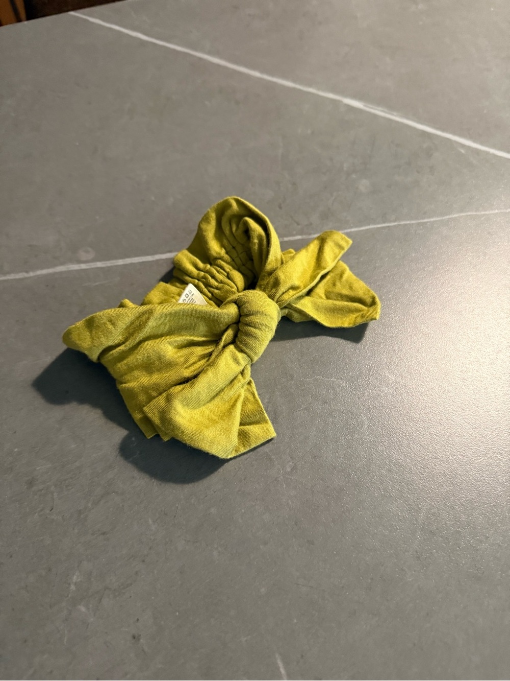 Kat Quinn Olive Green Bow Headband